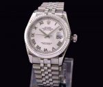 ROLEX DATEJUST SWISS ETA 3135 AUTOMATIC WATCH WHITE FACE